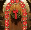 2m 10LED Christmas Flowers Decorations Garland String Lights New Year Ornaments