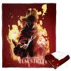 A Nightmare on Elm Street Silk Touch Throw Blanket, 50" x 60", Into the Flames