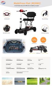 M2085-Foldable travel mobility scooter