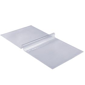 VEVOR Clear Table Cover Protector, 36" x 72" Table Cover, 1.5 mm Thick PVC Plastic Tablecloth, Waterproof Desktop Protector for Writing Desk