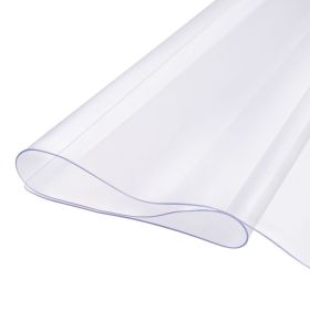 VEVOR PVC Table Protector 24x48 Inch Clear Plastic Desk Protector 2.0mm Thick