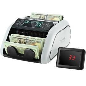 VEVOR Money Counter Machine, Bill Counter with UV, MG, IR and DD Counterfeit Detection