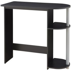 Adult Computer Desk with Built-in Shelves, Multiple Colors, 28.86' H, Indoor Use