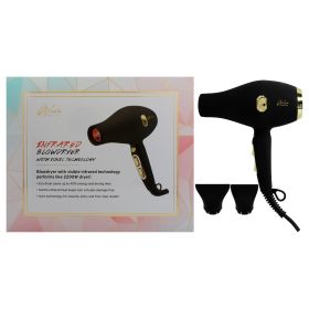 Infrared Blowdryer With Ionic Technology - Black by Aria Beauty for Women - 1 Pc Hair Dryer