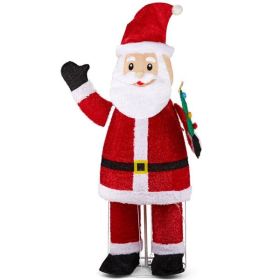 6FT Lighted Santa Christmas Yard Decorations