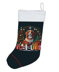 Brittany Spaniel Christmas Christmas Stocking Fireplace Hanging Stockings Christmas Season Party Decor Family Holiday Decorations