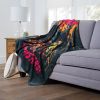 Warner Bros. Scooby-Doo Silk Touch Throw Blanket, 50" x 60", Beware of Monsters