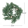 26" PINENEEDLE Wreath WITH BALL