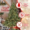 7.5FT Christmas Tree Simulate Nature Advanced Materials Premium Hinged Spruce Artificial Douglas Firs Tree