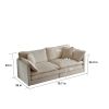 2 Seater Loveseat and Chair Set, 2 Piece Sofa & Chair Set, Loveseat and Accent Chair