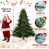 9FT Christmas Tree Simulate Nature Advanced Materials Premium Hinged Spruce Artificial Douglas Firs Tree