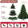 9FT Christmas Tree Simulate Nature Advanced Materials Premium Hinged Spruce Artificial Douglas Firs Tree