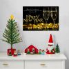 Framed Canvas Wall Art Decor Painting For New Year