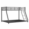 Metal Twin over Full Bunk Bed/ Heavy-duty Sturdy Metal/ Noise Reduced/ Safety Guardrail/ CPC Certified/ No Box Spring Needed