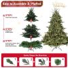 7.5FT Christmas Tree Simulate Nature Advanced Materials Premium Hinged Spruce Artificial Douglas Firs Tree