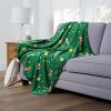 Warner Bros. Looney Tunes Silk Touch Throw Blanket, 50" x 60", Looney Lights