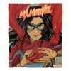 Marvel's Ms. Marvel Silk Touch Throw Blanket, 50" x 60", Presenting Ms Marvel