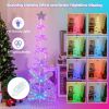 7 Feet Outdoor Spiral Christmas Tree for Party, Xmas New Year Decoration