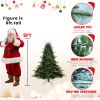 9FT Christmas Tree Simulate Nature Advanced Materials Premium Hinged Spruce Artificial Douglas Firs Tree