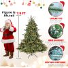 7.5FT Christmas Tree Simulate Nature Advanced Materials Premium Hinged Spruce Artificial Douglas Firs Tree