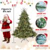 7.5FT Christmas Tree Simulate Nature Advanced Materials Premium Hinged Spruce Artificial Douglas Firs Tree