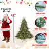 7.5FT Christmas Tree Simulate Nature Advanced Materials Premium Hinged Spruce Artificial Douglas Firs Tree