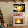 Framed Canvas Wall Art Decor Painting For New Year,Happy New Year Count Down Gift Painting For New Year Gift