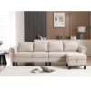 [NEW ARRIVED] [VIDEO PROVIDED] Convertible Sectional Sofa with Storage,L-shaped sofa,Four-seater sofa