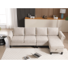 [NEW ARRIVED] [VIDEO PROVIDED] Convertible Sectional Sofa with Storage,L-shaped sofa,Four-seater sofa