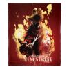 A Nightmare on Elm Street Silk Touch Throw Blanket, 50" x 60", Into the Flames