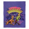 Warner Bros. Scooby-Doo Silk Touch Throw Blanket, 50" x 60", Heebie Jeebiesville