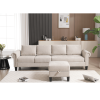 [NEW ARRIVED] [VIDEO PROVIDED] Convertible Sectional Sofa with Storage,L-shaped sofa,Four-seater sofa