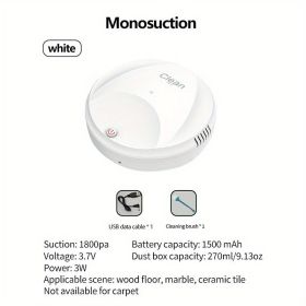 Sweeping Robot Cleaner Automatic Household Lazy Person Intelligent USB Charging Vacuum Cleaner (Items: Style.2)