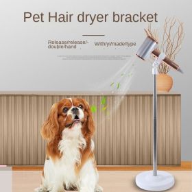 Hands Free Hair Dryer Holder; for men and pets; Hair Dryer Stand Holder; Adjustable Height; 360Â° adjustable angle (Color: (type 2)140cm)