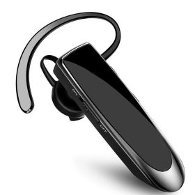 Bluetooth 5.0 Wireless Headphones Headset Earbuds Earphones with Mic 24Hrs Mini Handsfree Earpiece for iPhone xiaomi (Ships From: CN, Color: EN Black)