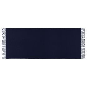 Fall Wraparound Full Body Scarf (Colors: Navy)