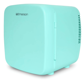 Emerson Portable Mini Fridge Cooler XL (Color: Turquoise)