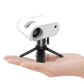 Mini Projector Compatible With Android/iOS/Windows/TV Stick/USB (Type: Style B, Color: Antique White)