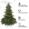 8FT Christmas Tree Simulate Nature Advanced Materials Premium Hinged Spruce Artificial Douglas Firs Tree