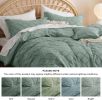 3 Pieces Boho Embroidery Shabby Chic Home Bedding Duvet Cover