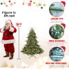 8FT Christmas Tree Simulate Nature Advanced Materials Premium Hinged Spruce Artificial Douglas Firs Tree