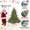 8FT Christmas Tree Simulate Nature Advanced Materials Premium Hinged Spruce Artificial Douglas Firs Tree