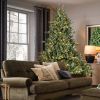 8FT Christmas Tree Simulate Nature Advanced Materials Premium Hinged Spruce Artificial Douglas Firs Tree